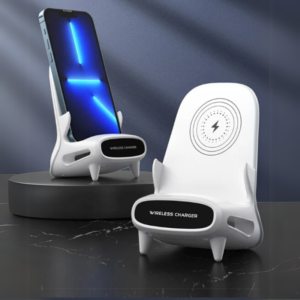 Vertical Desktop Stand for Wireless Fast Charging